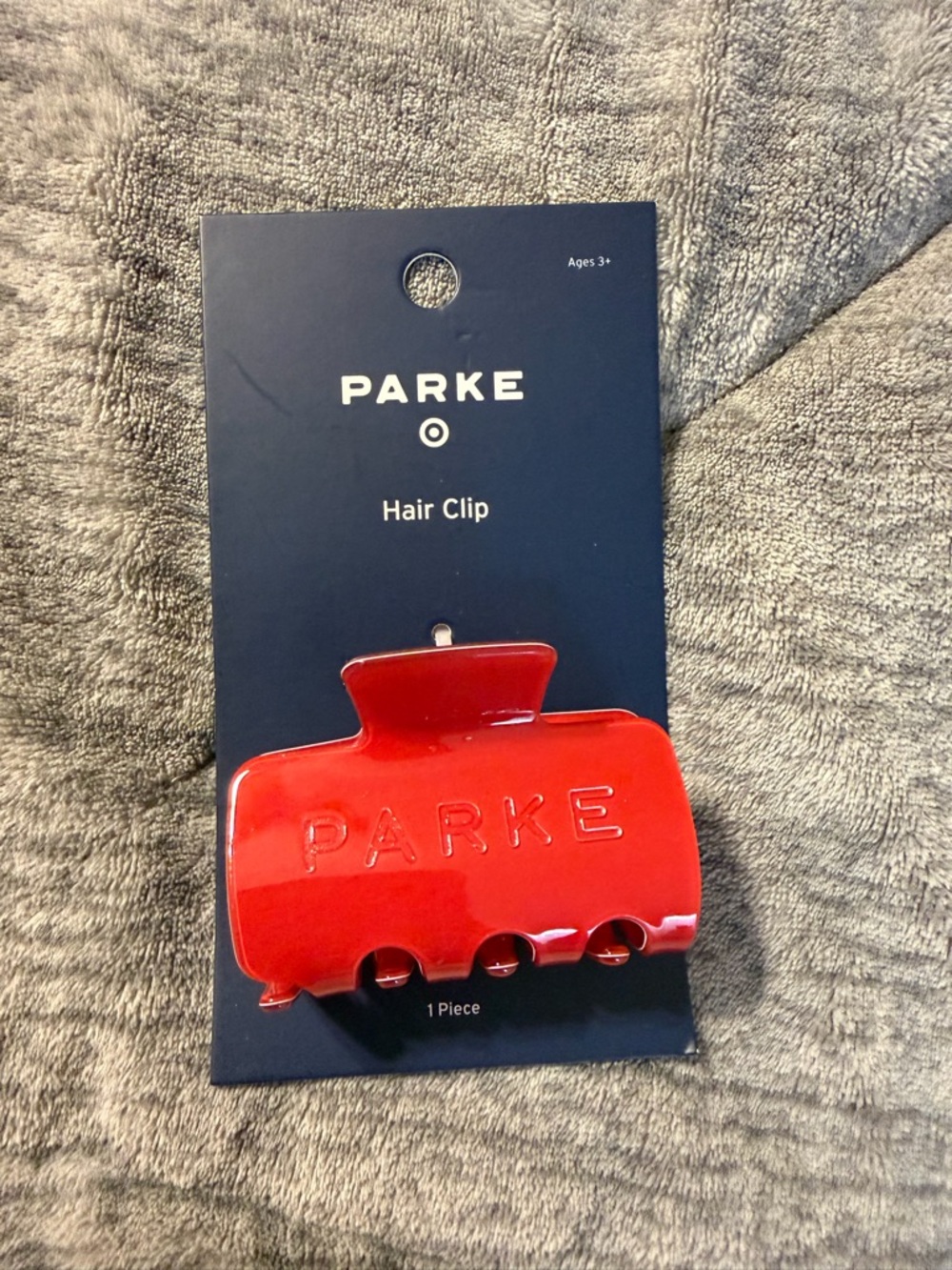 PARKE x Target sold out* Red Hair Clip - Claw Clip